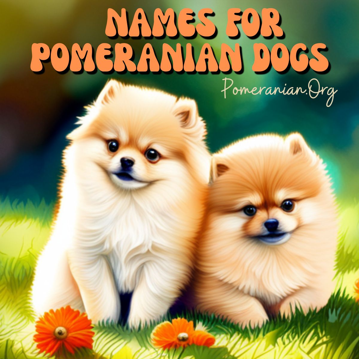 Male Pomeranian Names